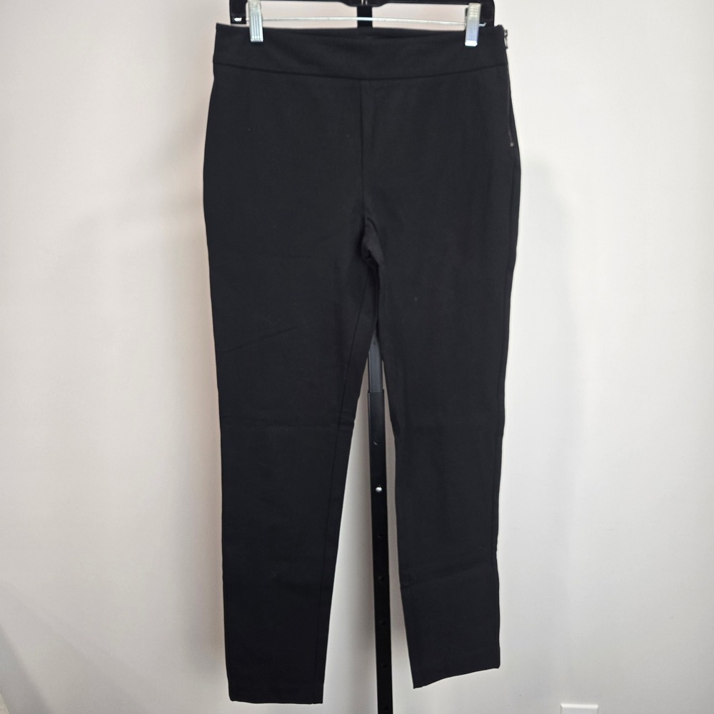Kobi Halperin Womens Black Side‎ Zip Slim Leg Tailored Dress Pants Size 8